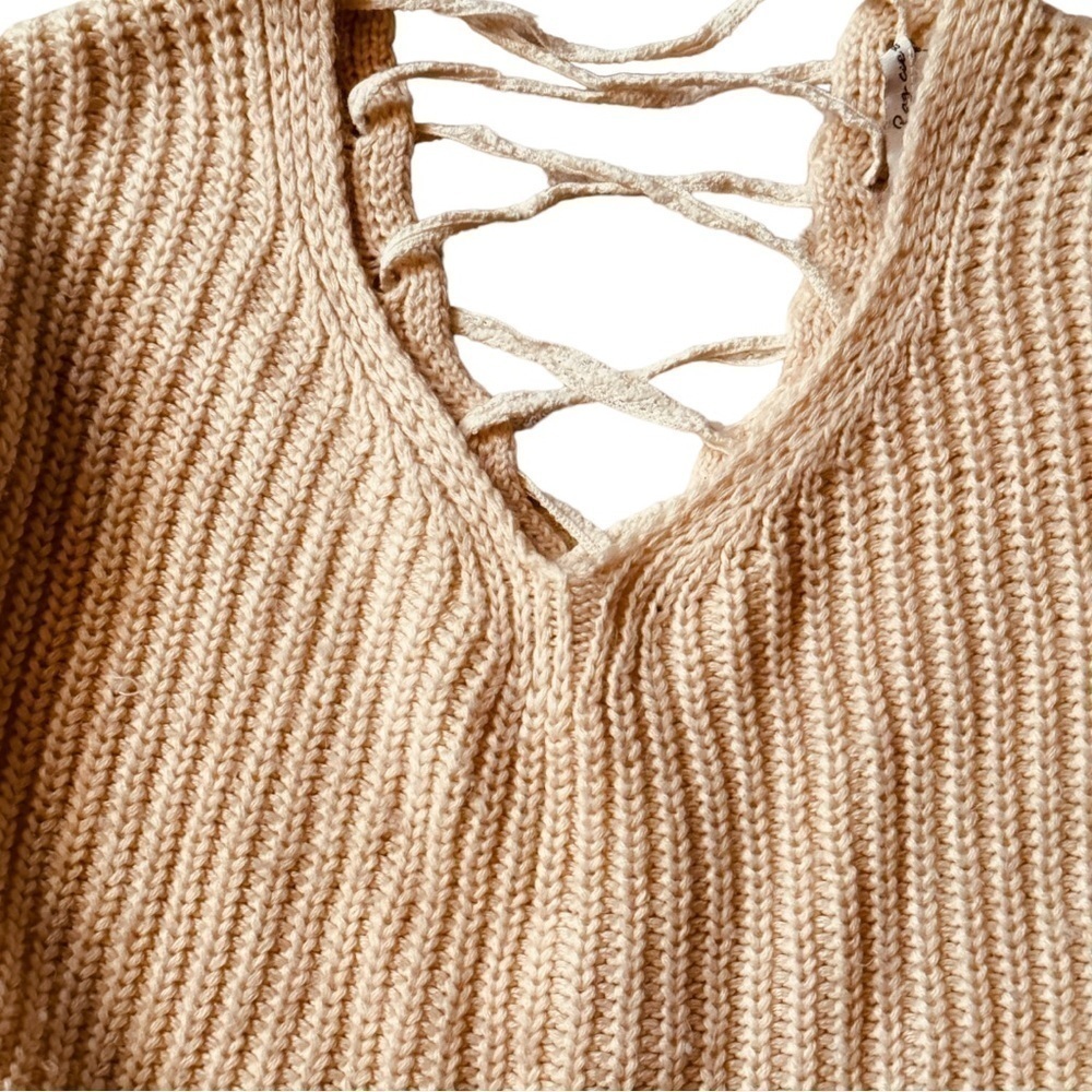 American Rag Sweater Lace‎ Up Back - Picture 3 of 9